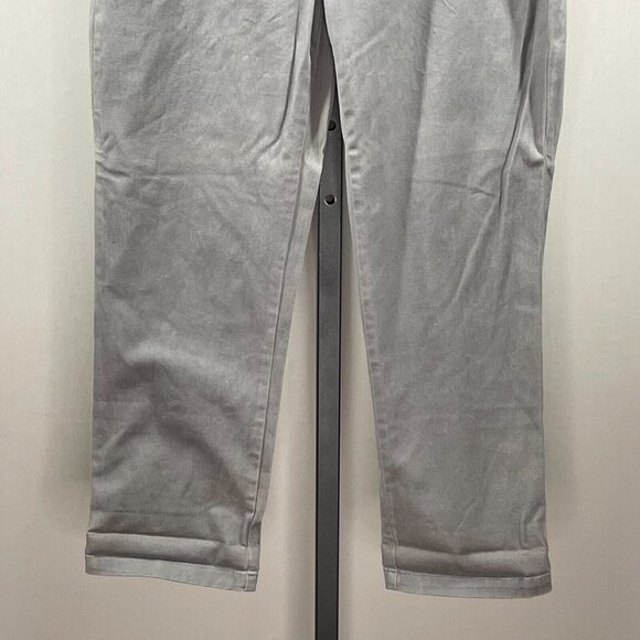 NEW Gap Pants Womens 8 gray chino aubrey classic preppy vintage - Picture 3 of 12